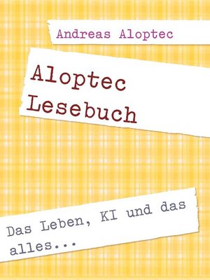 cover image of Aloptec Lesebuch